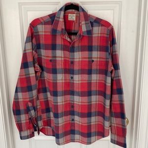 Jcrew flannel check shirt for sale